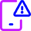 Threat Phone Icon from Core Neon Set