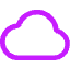 Cloud Icon from Core Neon Set
