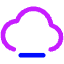 Cloud Remove Icon from Core Neon Set