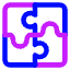 Module Puzzle 3 Icon from Core Neon Set