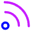 Rss Symbol Icon from Core Neon Set