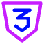 Css Three Icon from Core Neon Set