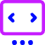 Ui Browser Slider 2 Icon from Core Neon Set