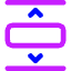Ui Phone Slider Vertical Icon from Core Neon Set