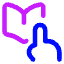 Book Reading Icon from Core Neon Set