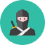 Ninja Icon from Kameleon Colors Set
