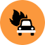 Car Burn Icon from Kameleon Pop Set