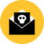 Death Letter Icon from Kameleon Pop Set