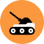 Tank Icon from Kameleon Pop Set