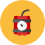 Time Bomb Icon from Kameleon Colors Set
