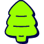 Pine Tree Icon from Stickies Duo Set