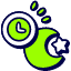 Praying Time Icon from Stickies Duo Set