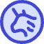 Uniswap Circle Icon from Core Duo Set