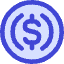 Usdc Circle Icon from Core Duo Set