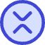 Xrp Circle Icon from Core Duo Set