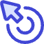 Cursor Drag Click Icon from Core Duo Set