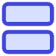 Dashboard Horizontal Rectangle Icon from Core Duo Set
