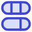 Dashboard Vertical Pills 4 Icon from Core Duo Set