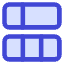 Dashboard Vertical Rectangle 5 Icon from Core Duo Set