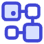 Database Crypto Blockchain Icon from Core Duo Set
