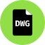 Dwg File Icon from Kameleon Pop Set