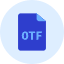 Otf File Icon from Kameleon Duo Set