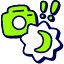 Camera Light Mode Icon from Stickies Duo Set