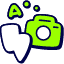 Flash Auto Mode Icon from Stickies Duo Set