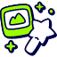 Photo Editing Icon from Stickies Duo Set