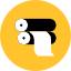 Roll Paper Icon from Kameleon Pop Set