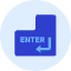 Enter Key Icon from Kameleon Duo Set