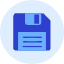 Floppy Disk Icon from Kameleon Duo Set