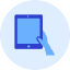 Ipad Hand Icon from Kameleon Duo Set