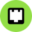 Lan Connector Icon from Kameleon Pop Set