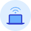 Laptop Signal Icon from Kameleon Duo Set