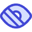 Visual Blind Icon from Core Duo Set