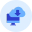 Download Cloud Computer Icon from Kameleon Duo Set