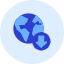 Download Globe Icon from Kameleon Duo Set