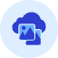 Images Cloud Icon from Kameleon Duo Set