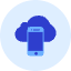 Phone Cloud Icon from Kameleon Duo Set