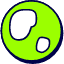 Globe 1 Icon from Stickies Duo Set