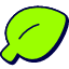 Nature Leaf Icon from Stickies Duo Set
