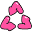 Recycle Icon from Stickies Colors - Free Set