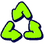 Recycle Icon from Stickies Duo - Free Set