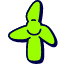 Windmill Icon from Stickies Duo Set