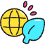 World Nature Icon from Stickies Colors - Free Set