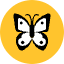 Butterfly Icon from Kameleon Pop Set