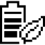Ecology Clean Battery Icon from Pixel - Free Set