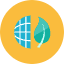 Global Eco Icon from Kameleon Colors Set