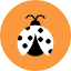 Ladybug Icon from Kameleon Pop Set
